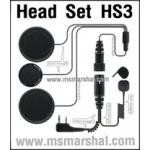 MSmarshal,Spender  HS-3 headset Mic Hanging with helmet  ش⿹-⾧ǡԴ MSmarshal,Spender  L