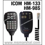 ICOM HM-133 IC-2200 Mobile Mic. Mobile Microphone ⿹  IcomIC-2200 HM-133 
