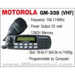ͧԷ  Motorola  GM-338 ҹ VHF 136-174 MHz ѧ 25-30 ѵ