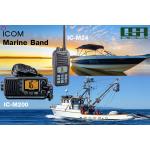 ͧԷѧ(IP 67)   ICOM   IC-M24 Marine Band ѧ 5 ѵ ҹ VHF 156-162 MHz  Ѻ  ժͧӤ 128 ͧ ẵ Li-ion 1,400mAH,蹪