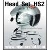 Motorola HS-2 headset Mic Hanging with helmet  ชุดไมคโครโฟนมีก้าน-ลำโพงในหมวก Moto GP300ขาตรง/245,GP2100 ขา L